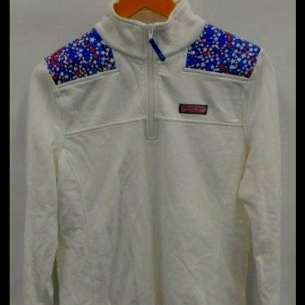 Vinyard vines woman's zip up jacket sz M